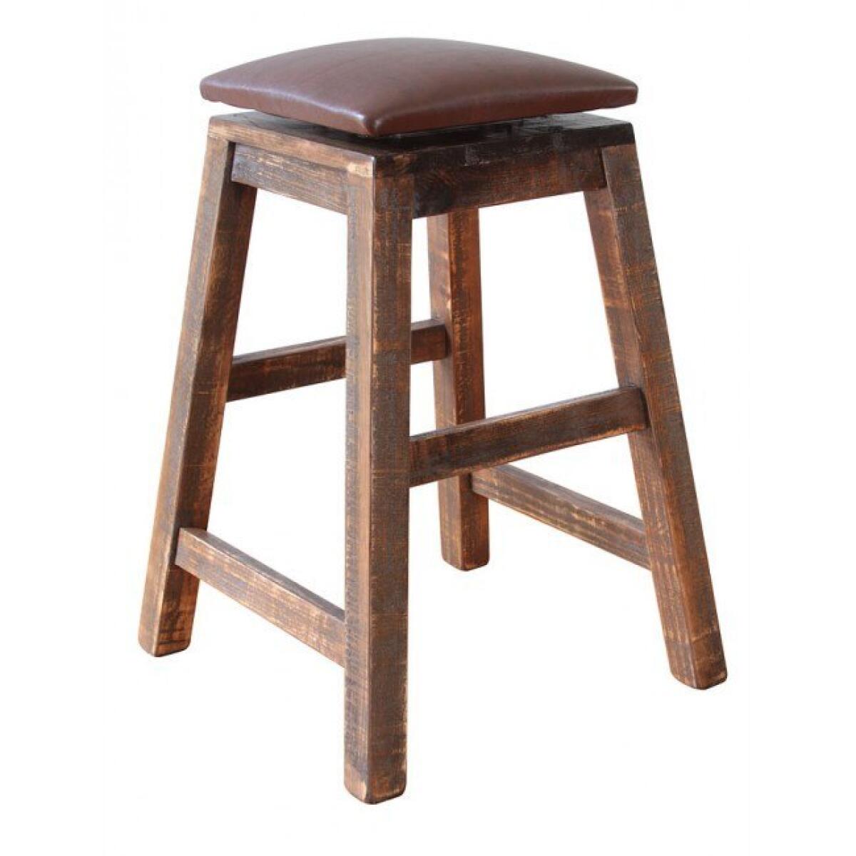 900 Antique Counter Height Swivel Stool 900 Antique Counter Height Swivel Stool - Image 1
