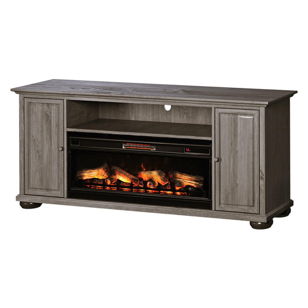 Strafford Media Console W/Fireplace Strafford Media Console W/Fireplace - Image 1