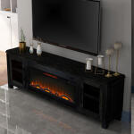 Tybee 86" Fireplace TV Stand - Image 4