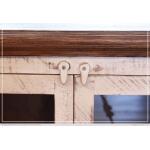 73" Console w/6 glass doors - Image 2