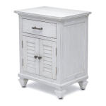 Surfside 1-Drawer / 2-Door Electrified Nightstand