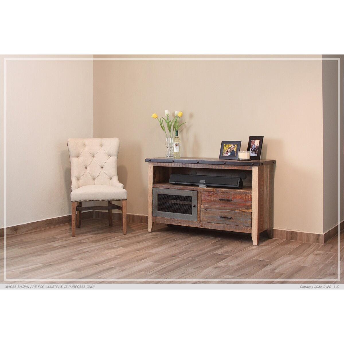 Antique 52 Inch TV Stand Antique 52 Inch TV Stand - Image 1