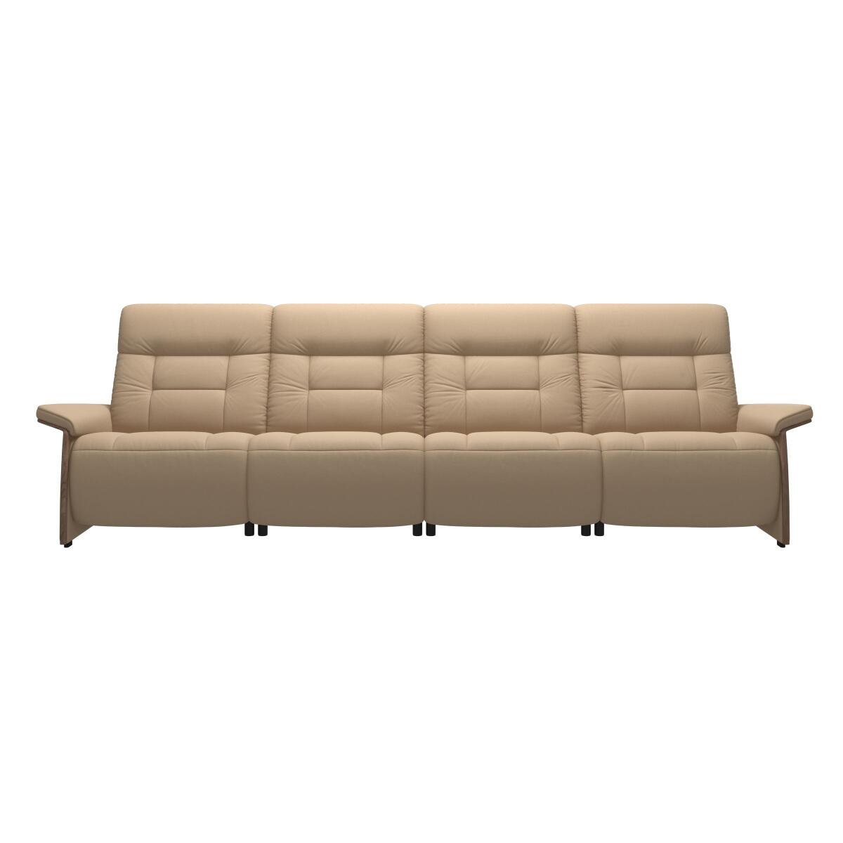01d5a62015405d9815f59ab37bf3eb6e Stressless® Mary Wood with adjustable headrest, 4 seater with 2 Power PDDP - Image 1