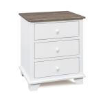 Portland 3 Drawer Nightstand