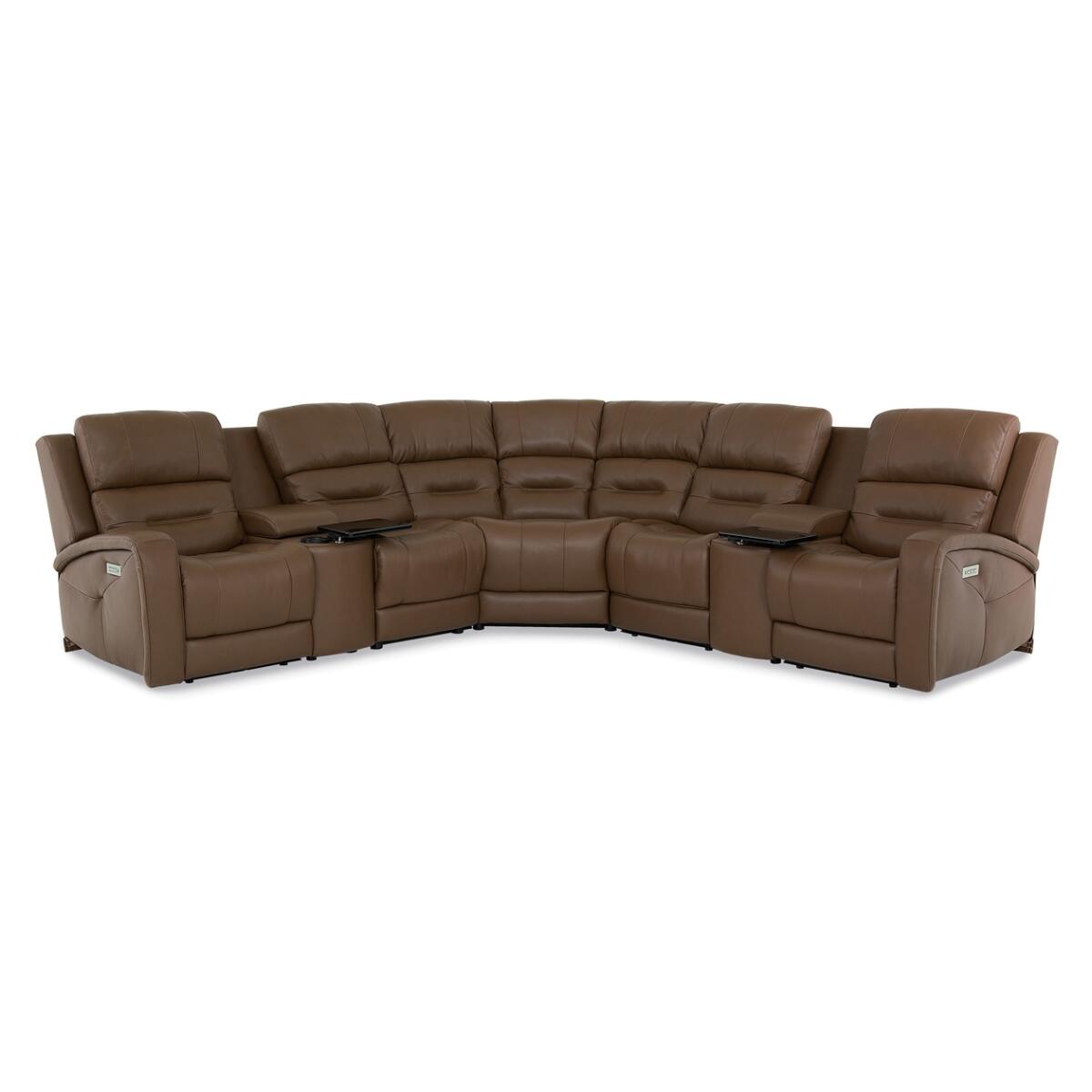 Washington Power Head/Seat/Lumbar Reclining Sectional Washington Power Head/Seat/Lumbar Reclining Sectional - Image 1