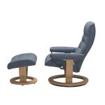 Stressless® Opal (M) Classic Base Recliner with Ottoman - Image 2
