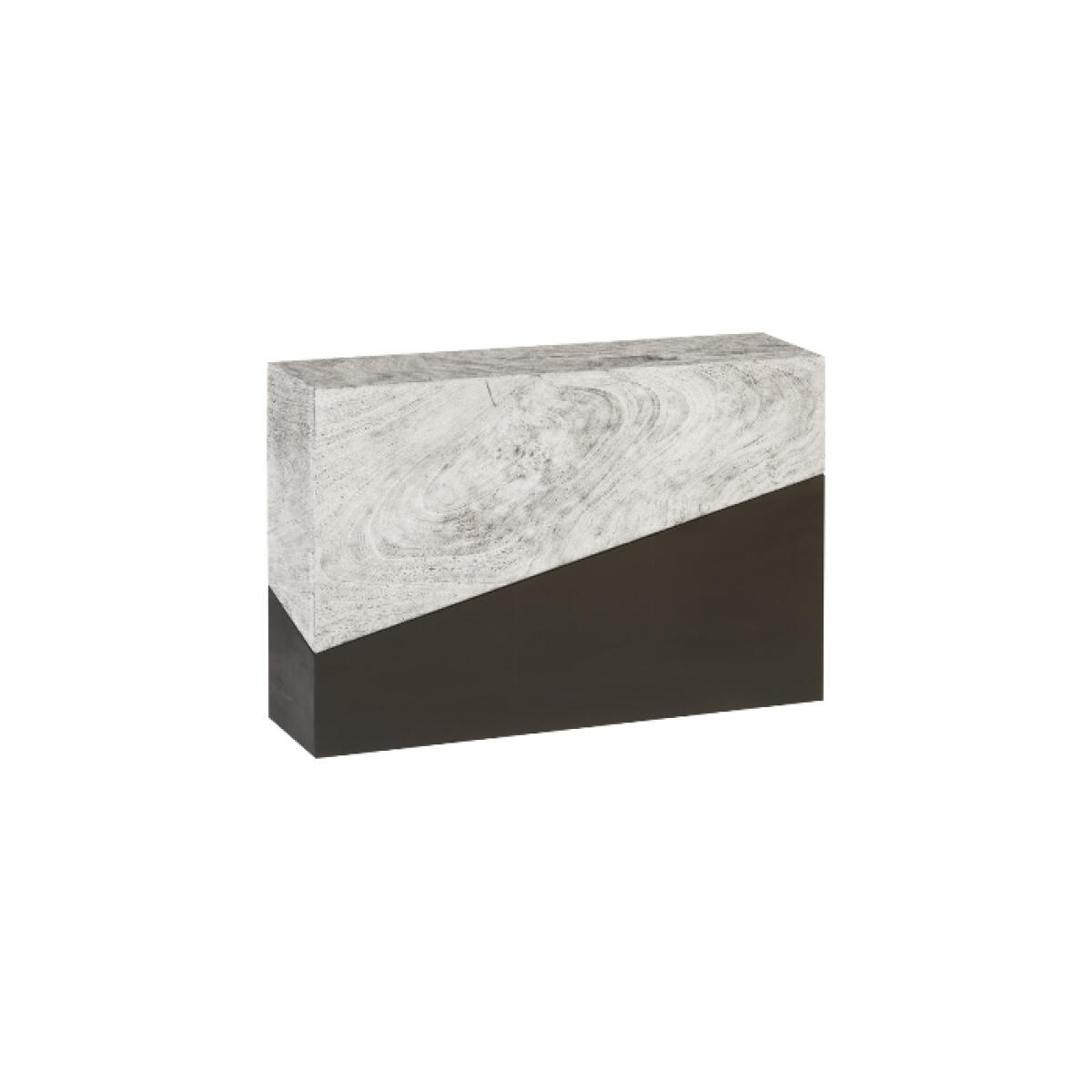 Geometry Console Table Gray Stone Geometry Console Table Gray Stone - Image 1