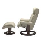 Stressless® Magic (M) Classic Base Recliner with Ottoman - Image 2