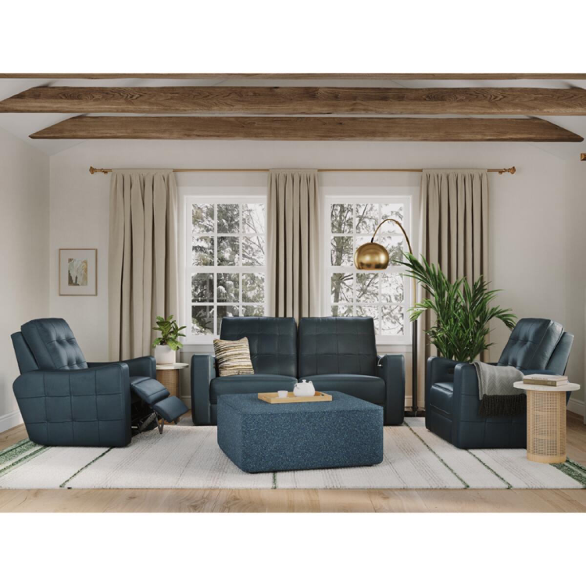 Astoria Wall Hugger Recliner with Headrest and Lumbar Astoria Sofa - Image 1