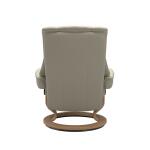 Stressless® Mayfair (M) Classic Base Recliner with Ottoman - Image 3