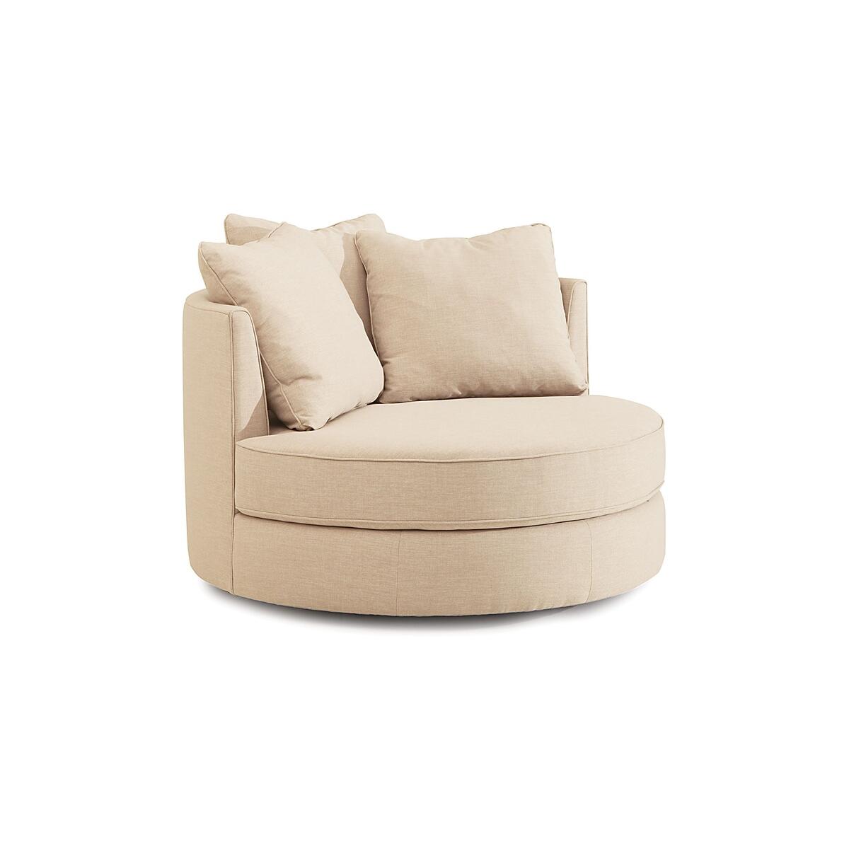 Sutton Collection Swivel Chair in Pescara Sunflower Sutton Collection Swivel Chair in Pescara Sunflower - Image 1