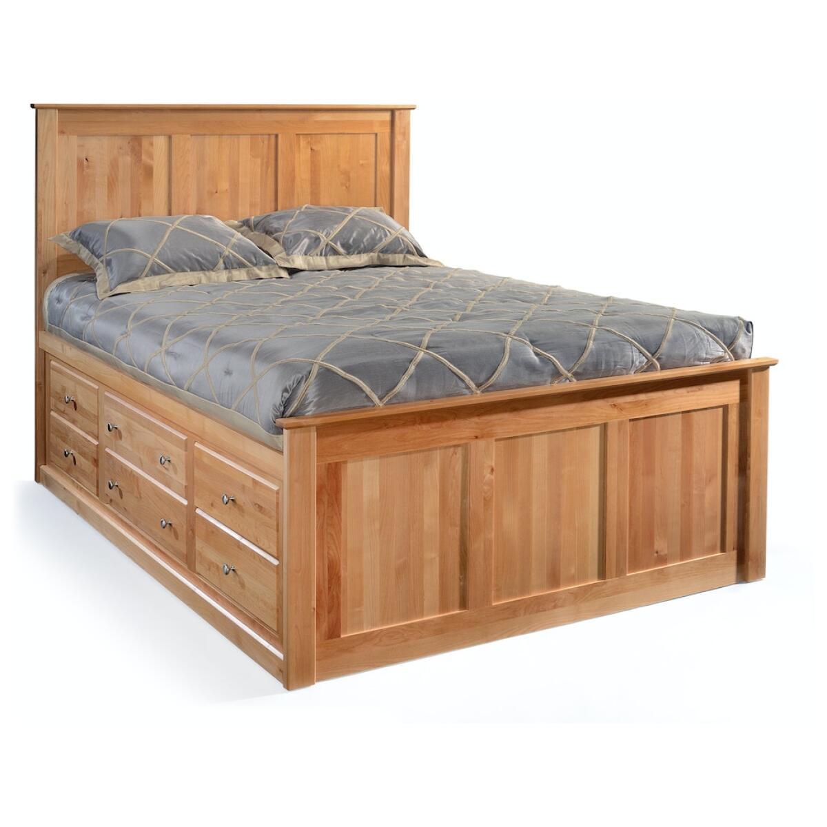 6 Drawer Pedestal – Queen/King 6 Drawer Pedestal - Queen/King - Image 1