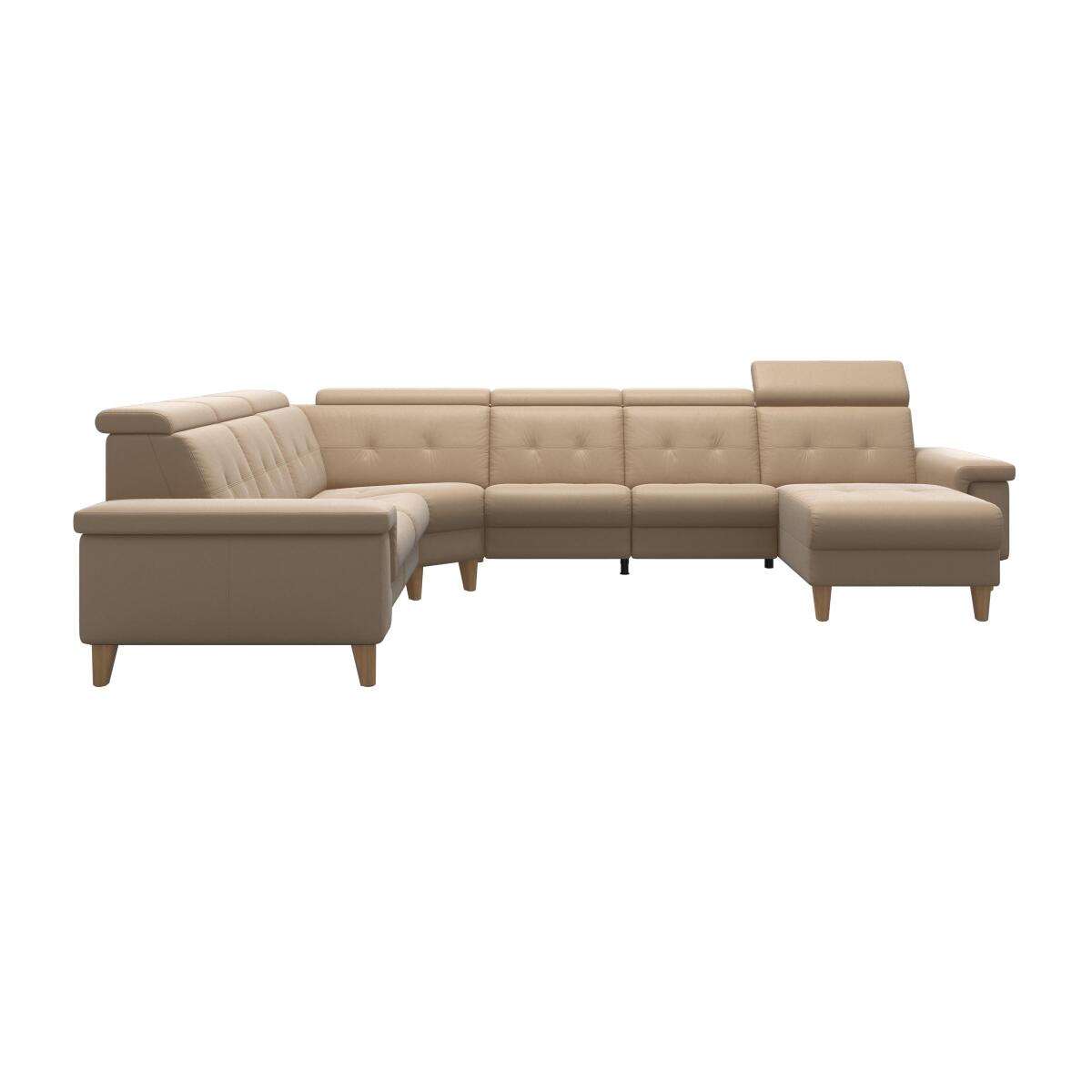 269fc039b2286d5f378b7c687e0bbe30 Stressless® Anna A2 C22LS PMCMM Long Seat (M) Manual - Image 1