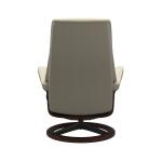 Stressless® View (M) Signature Base Recliner with Ottoman - Image 3