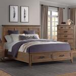 Alta King Storage Bed Harvest - Image 2