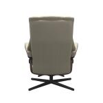 Stressless® Mayfair (S) Cross Base Recliner with Ottoman - Image 3