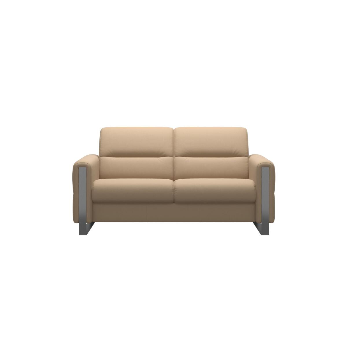 3e1ffa1e1234a6e51dc8a5281f8743f2 Stressless® Fiona Steel 2 seater - Image 1