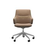 Stressless® Mint Home Office Low Back with Arms - Image 2