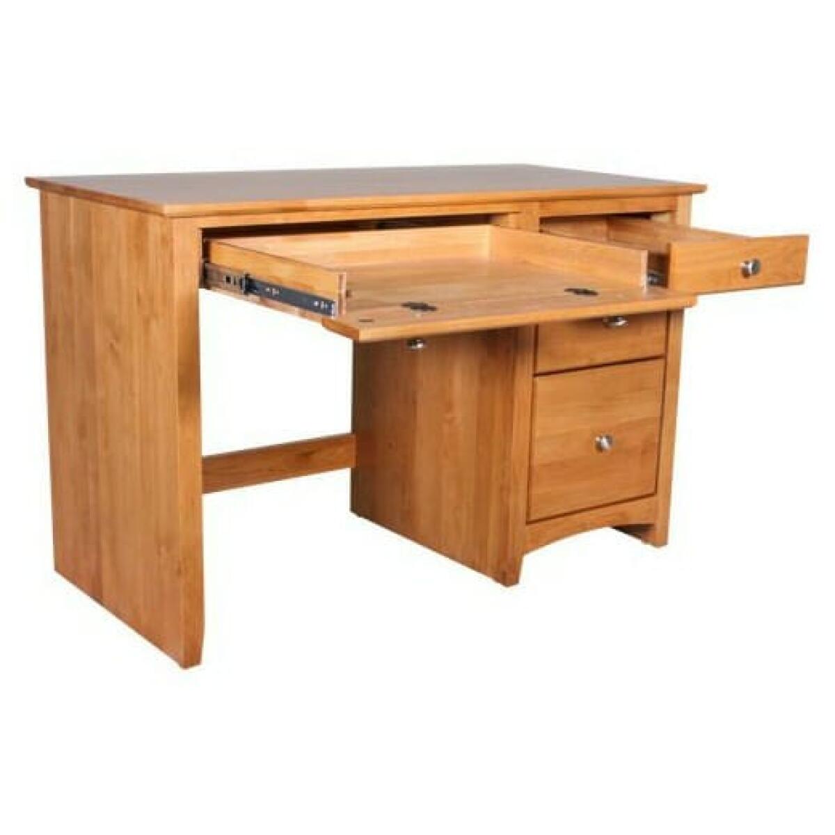 4 Drawer Desk - Overhang Top 6524X – Family Furniture Galleries