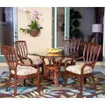 Cuba Dining Arm Chair – Sienna Finish - Image 3