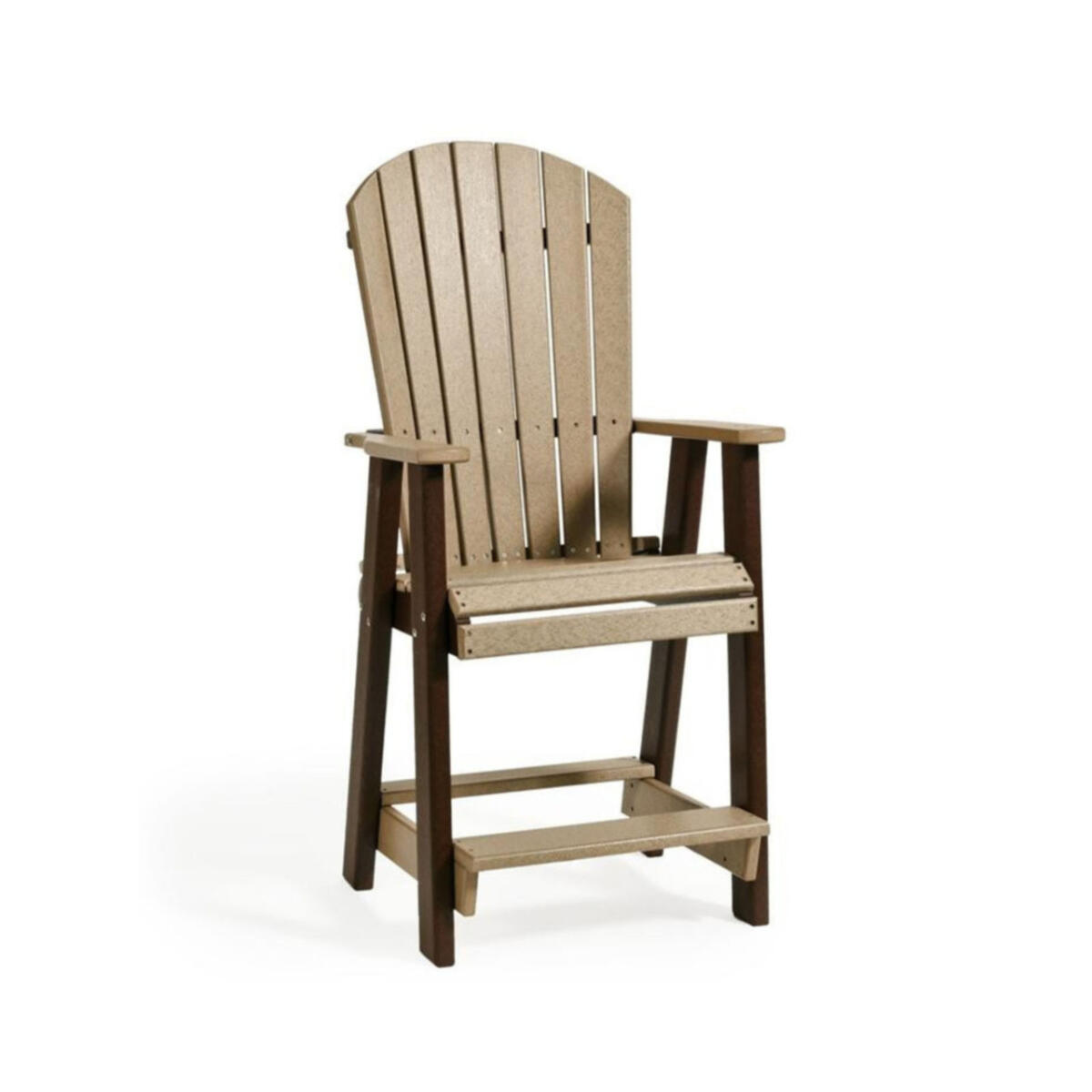 Fan-Back Balcony Counter Height Chair 321C Fan-Back Balcony Counter Height Chair 321C - Image 1