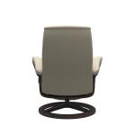 Stressless® Opal (S) Signature Base Recliner with Ottoman - Image 3