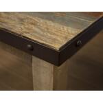 Antique Brown Dining Table - Image 3