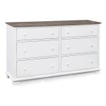 Portland 6 Drawer Dresser