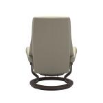 Stressless® View (L) Classic Base Recliner with Ottoman - Image 3