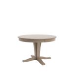 TRN 4848 VR Round wood table
