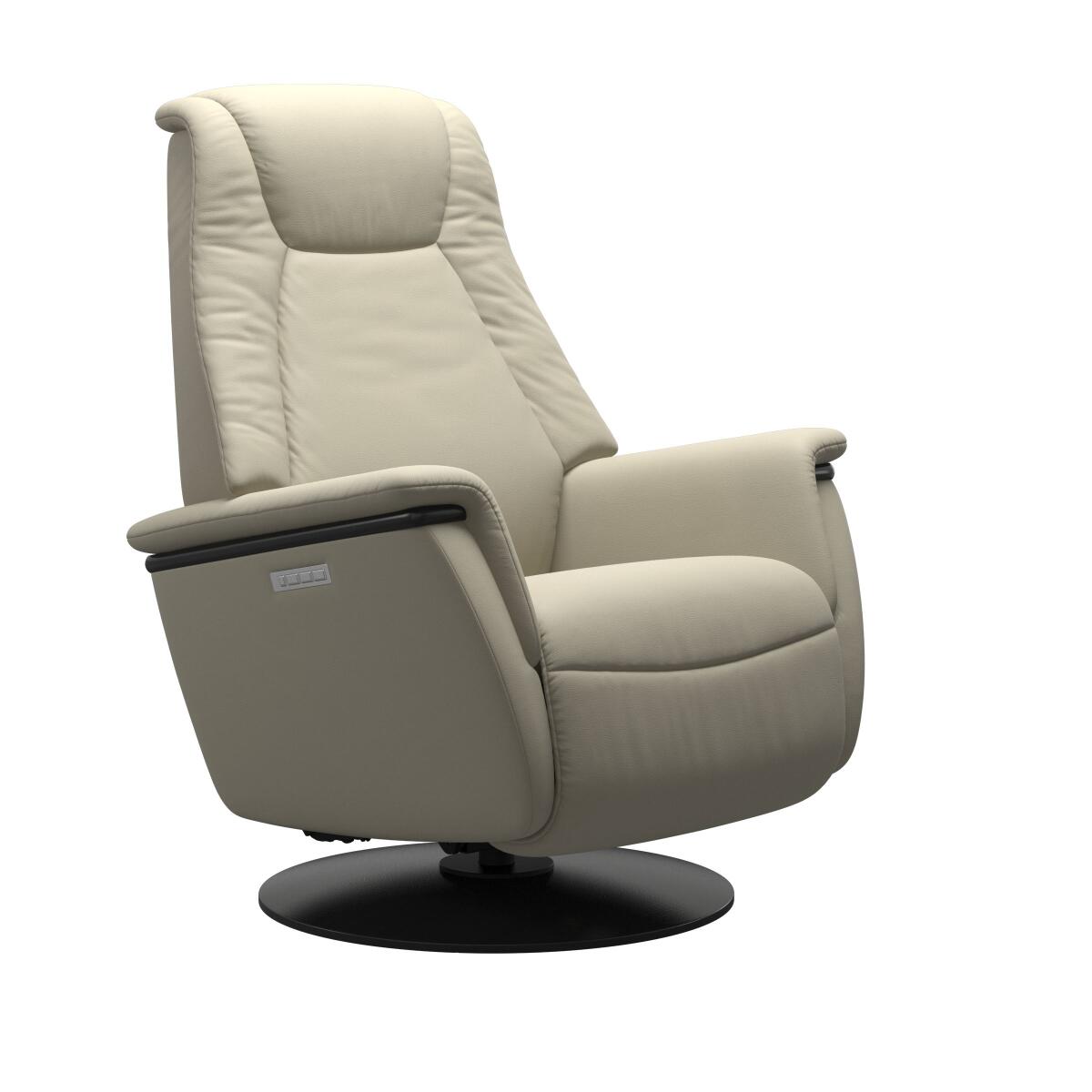 78b095e6b94f6e6f6185db8ac2c7de3e Stressless® Max (L) Power with Moon wood base - Image 1