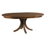 Vantage Warner Round Dining Table Complete