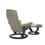 Stressless® Ruby (M) Classic Base Recliner with Ottoman - Image 4