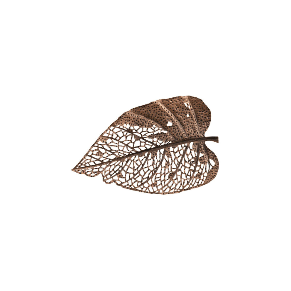 Birch Leaf Wall Art, Copper Birch Leaf Wall Art, Copper - Image 1