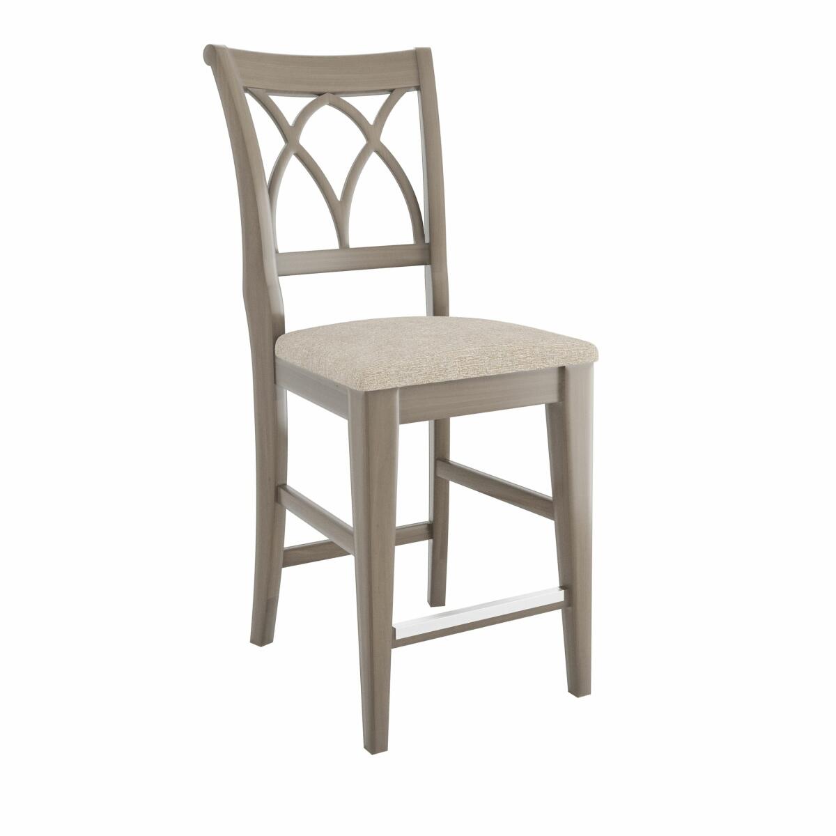 SNF 9049 Upholstered fixed stool SNF 9049 Upholstered fixed stool - Image 1