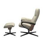 Stressless® Consul (S) Cross Base Recliner with Ottoman - Image 2