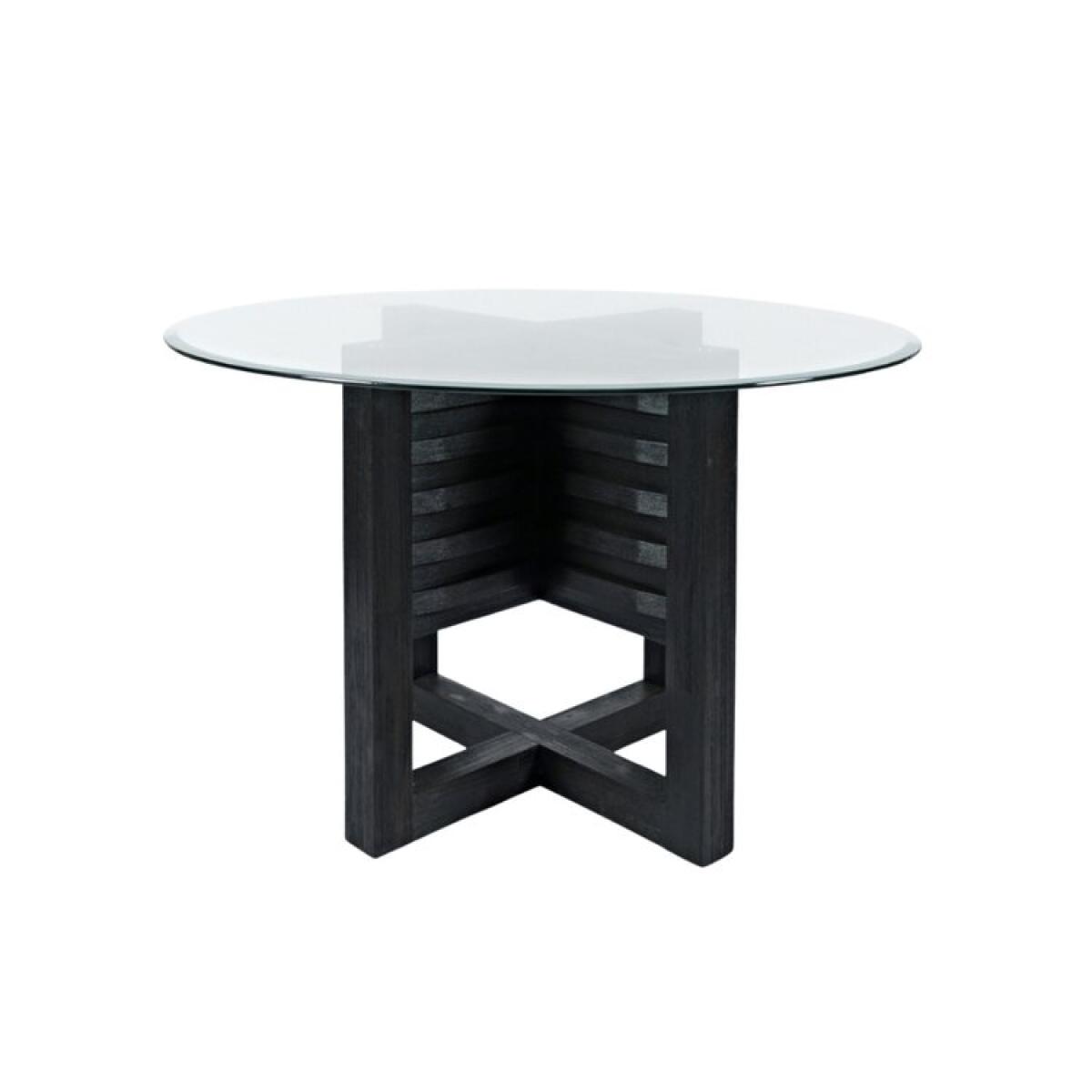 Altamonte Glass Dining Table Altamonte Dark Charcoal Altamonte Glass Dining Table Altamonte Dark Charcoal - Image 1