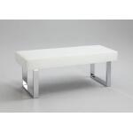 Linden Backless Long Bench in White - Image 2