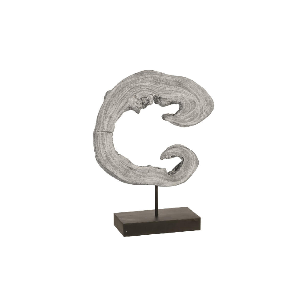 Creature Sculpture on Stand Gray Stone Creature Sculpture on Stand Gray Stone - Image 1