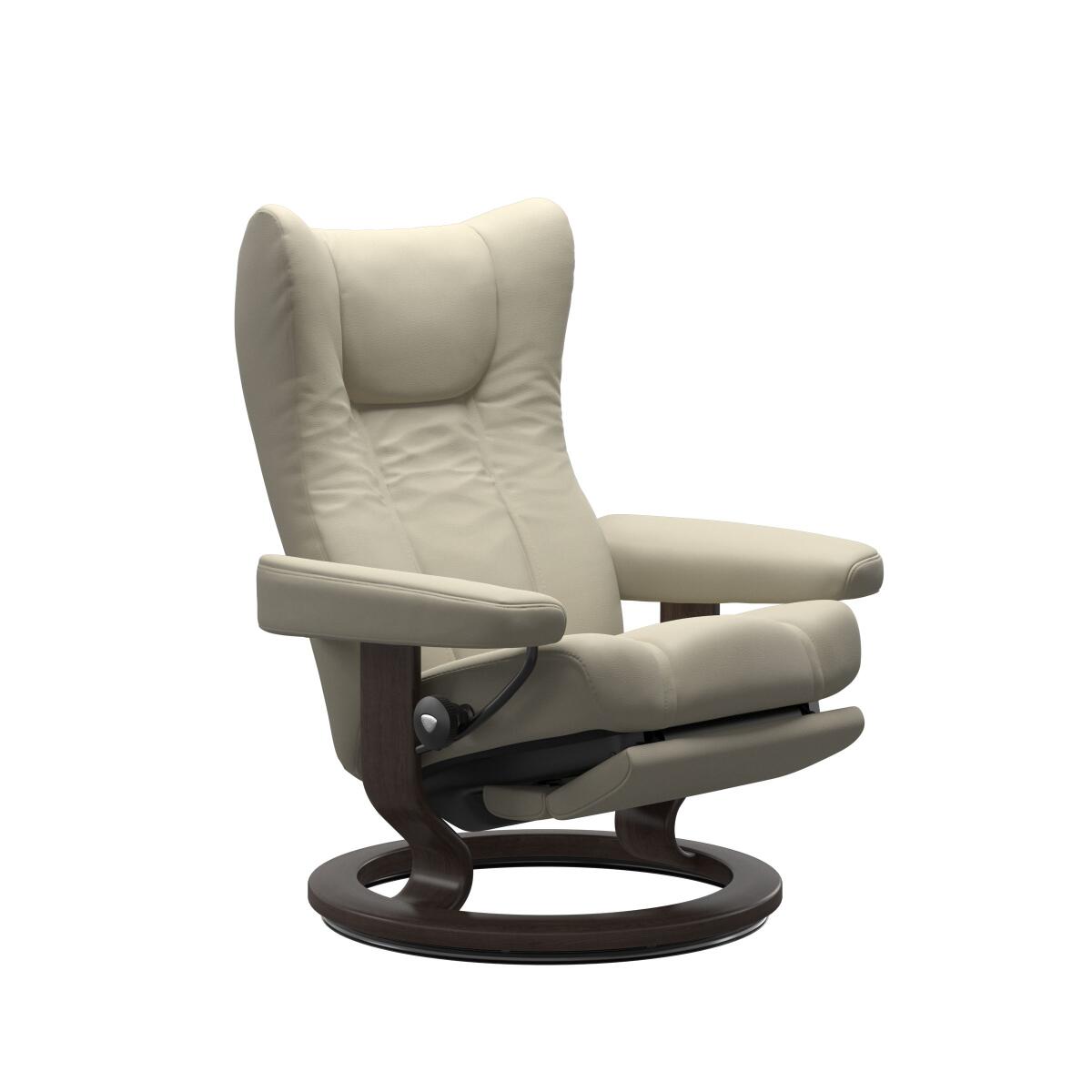 c210ecb326325d357a9b2a300fe80bac Stressless® Wing (L) Classic Base Recliner with Power - Image 1