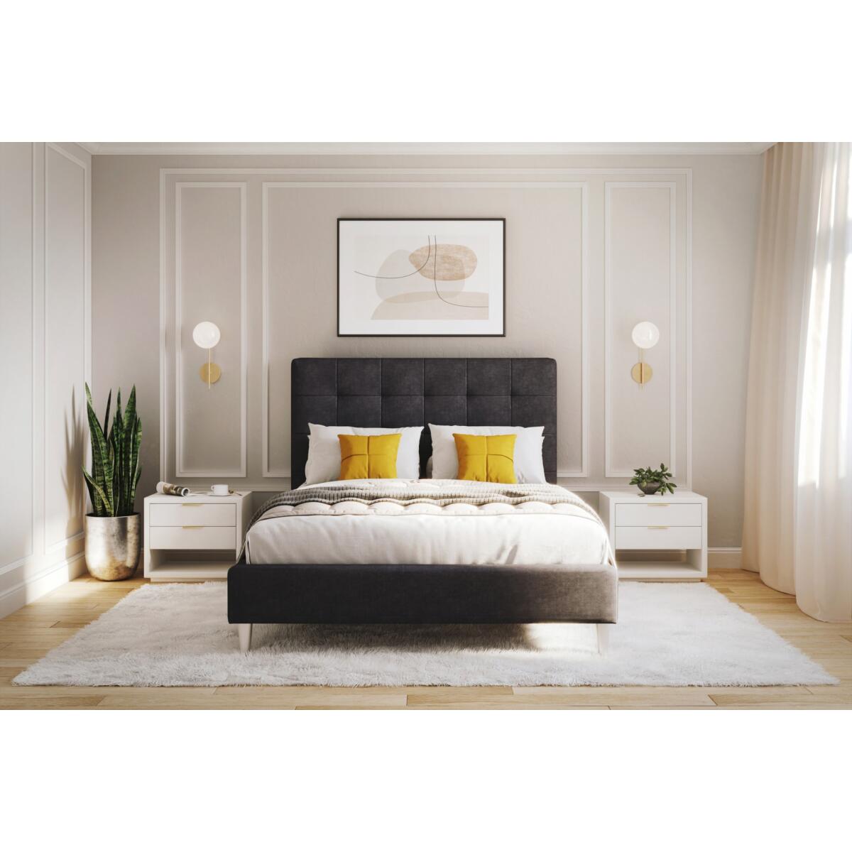 Ridge King Upholstered Bed Ridge King Upholstered Bed - Image 1