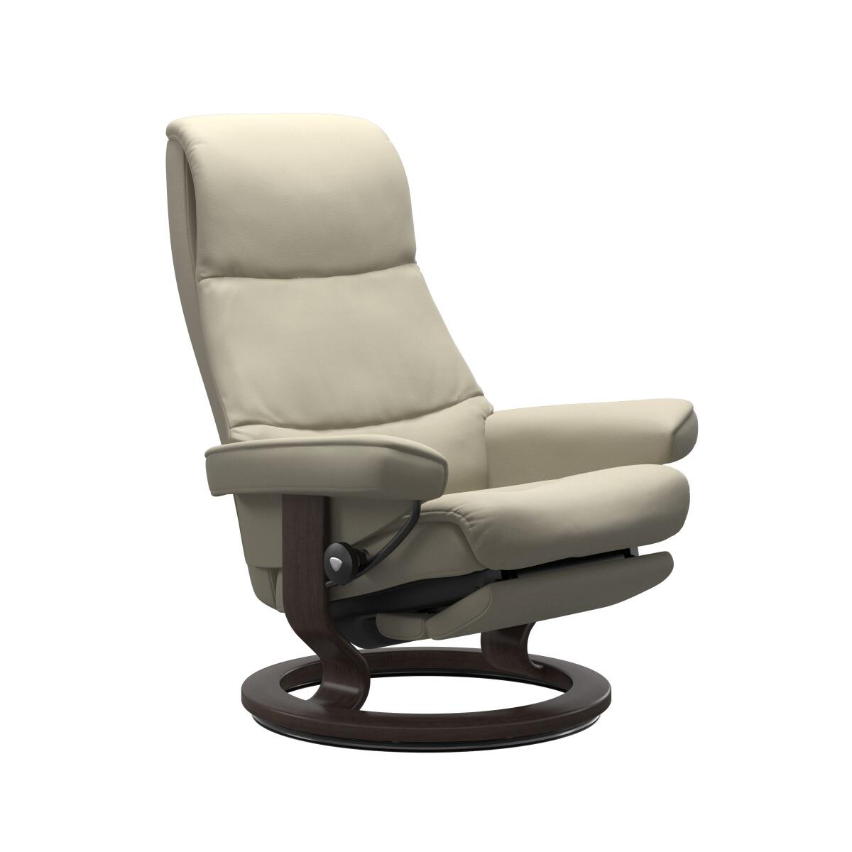 cf5f350365c6be8d1fd7fb934ae44560 Stressless® View (M) Classic Base Recliner with Power - Image 1