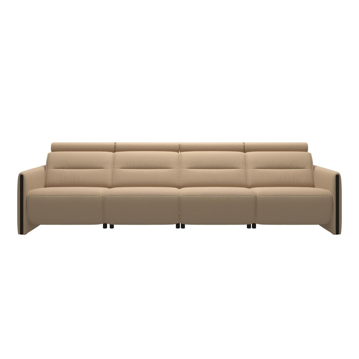 cfabed7faf67f0ca14ae3cd72a83c858 Stressless® Emily Wood 4 seater with 2 Power PDDP - Image 1