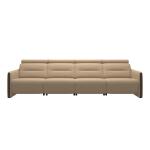 Stressless® Emily Wood 4 seater with 2 Power PDDP