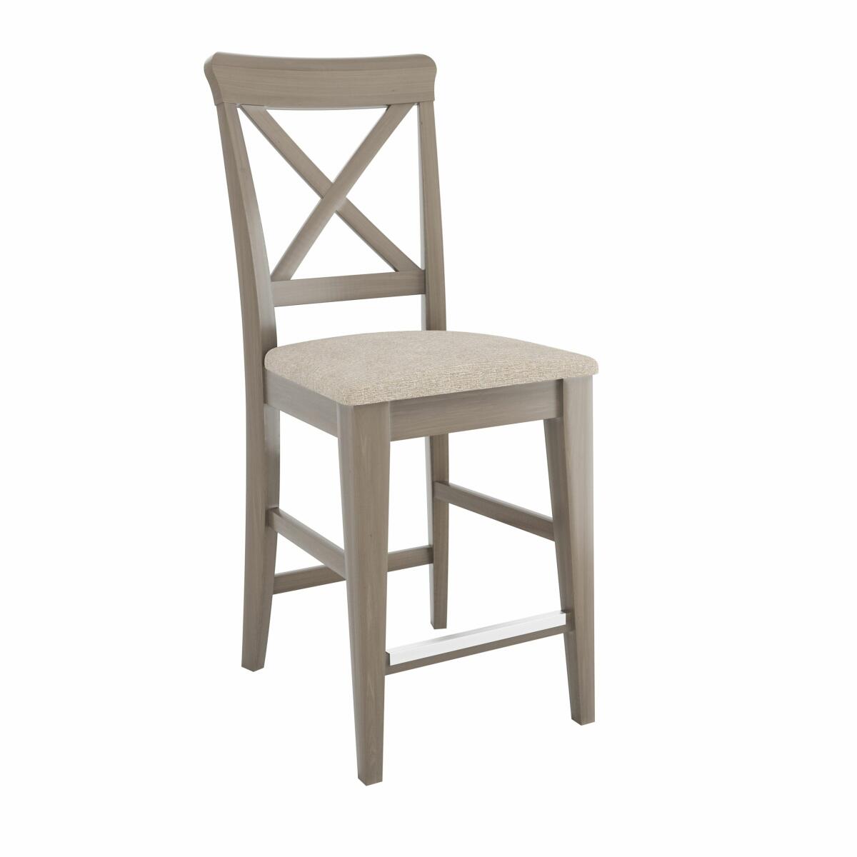 SNF 9007 Upholstered fixed stool SNF 9007 Upholstered fixed stool - Image 1