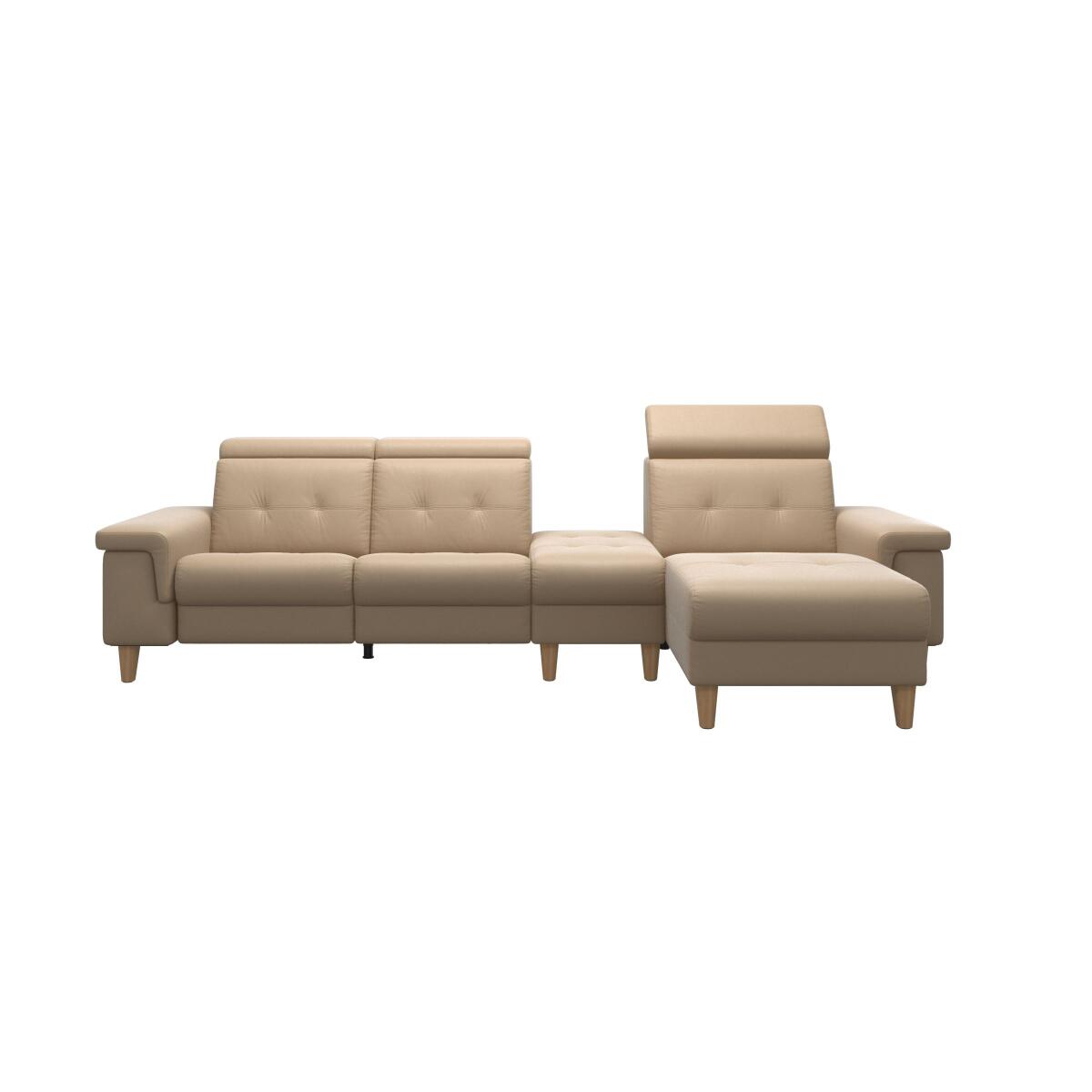 df7be1f7fab10c4ac5e94ce0a1754006 Stressless® Anna A2 2 seater PMCenter with Long Seat (M) Manual - Image 1