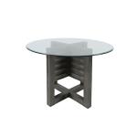 Altamonte Glass Dining Table Altamonte Brushed Grey