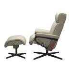 Stressless® Magic (M) Cross Base Recliner with Ottoman - Image 2