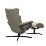 Stressless® Magic (M) Cross Base Recliner with Ottoman - Image 4
