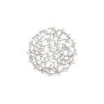 Koi Wall Art, Silver Leaf